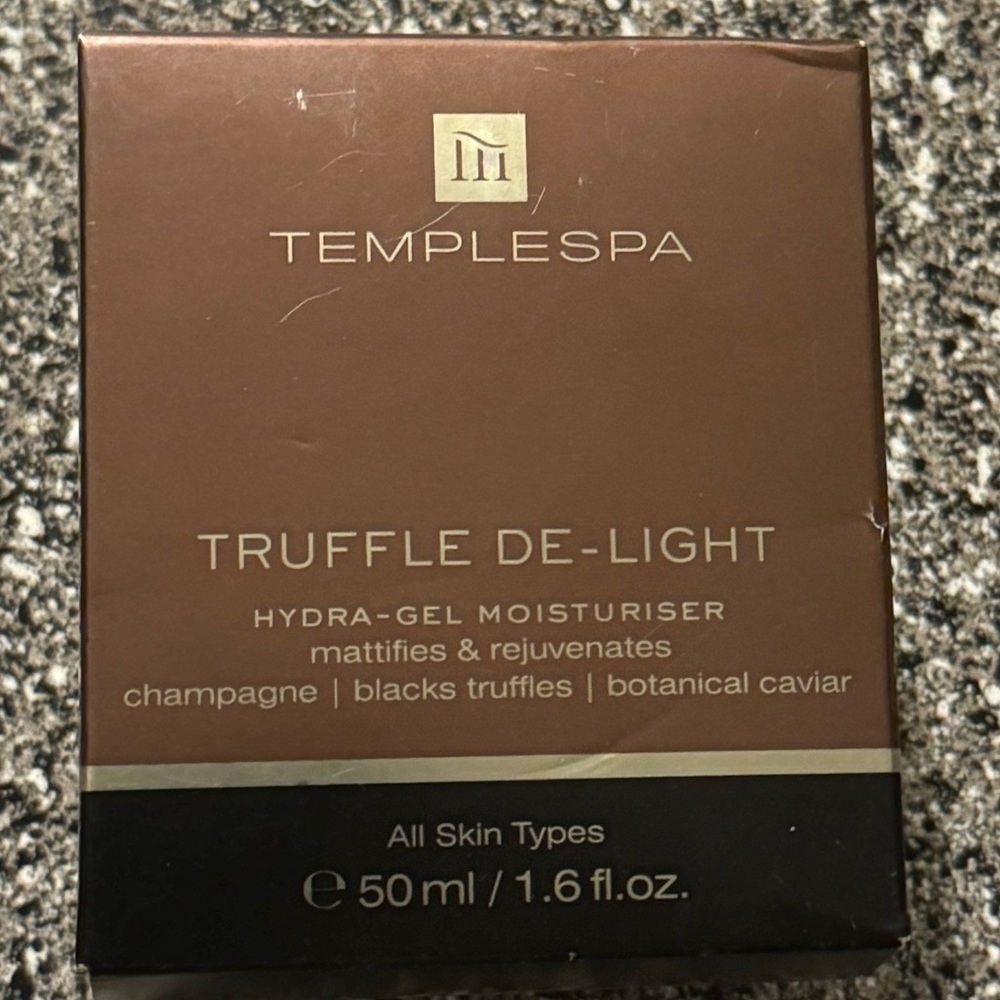 TEMPLESPA TRUFFLE DE-LIGHT
HYDRA-GEL MOISTURISER New